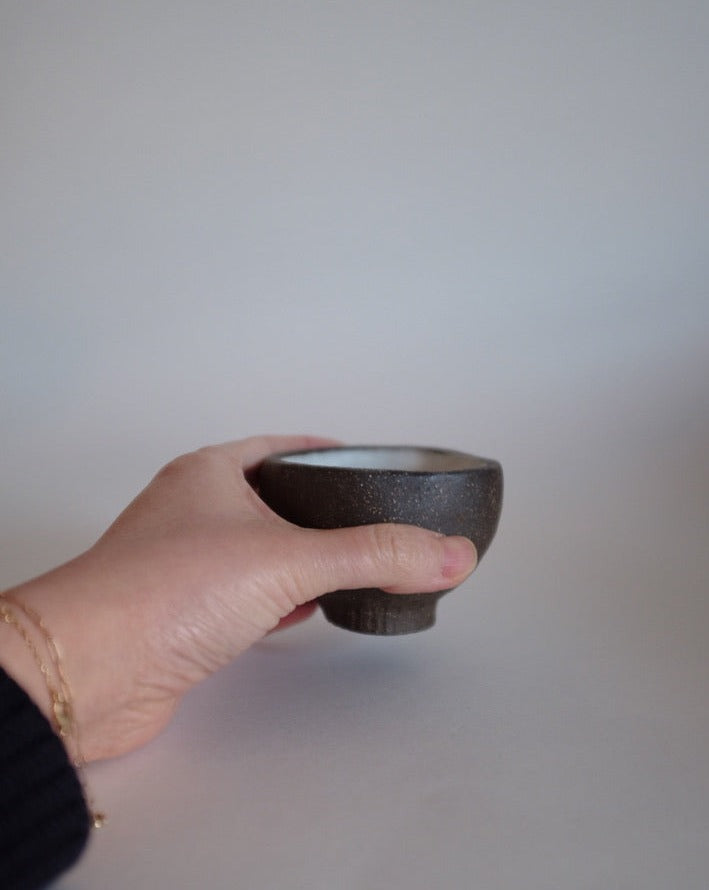 Small cup — naked charcoal