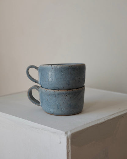 Mug —  speckled blue
