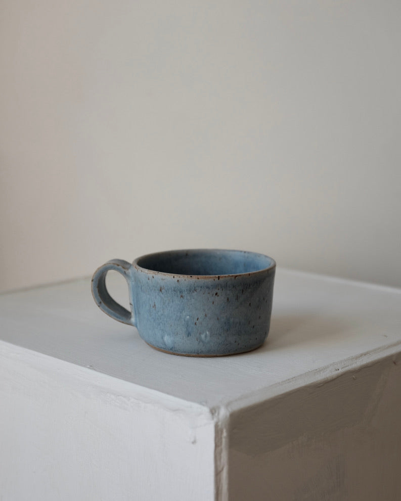 Mug —  speckled blue