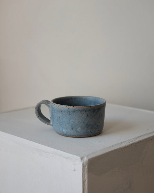 Mug —  speckled blue